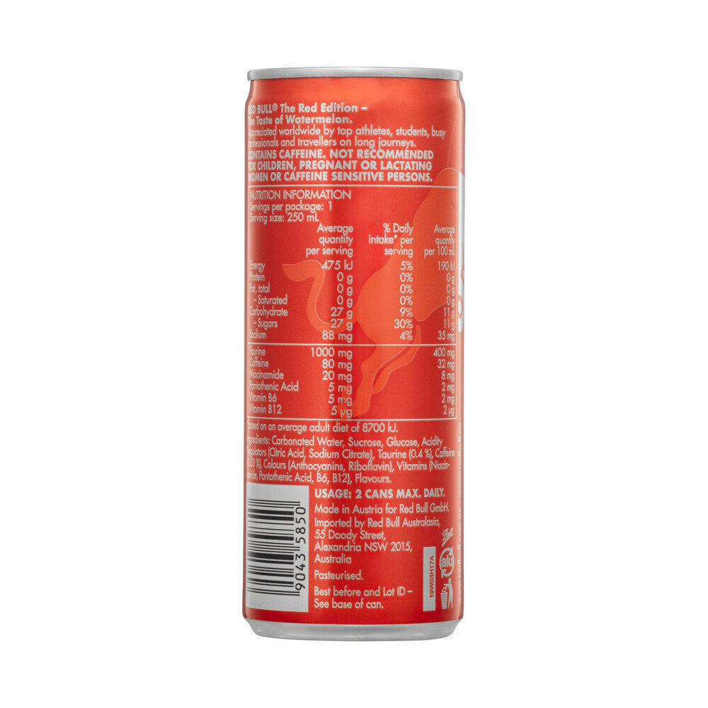 Red Bull Watermelon | 250mL (Pack of 3)