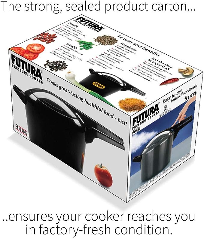 Hawkins Futura Pressure Cooker, 9 Litre Capacity