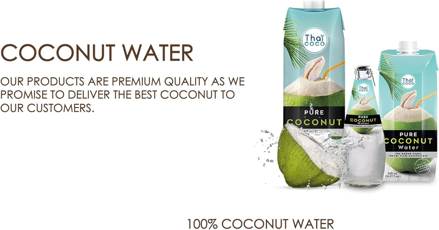Thai Coco Coconut Juice With Pulp - 520ml