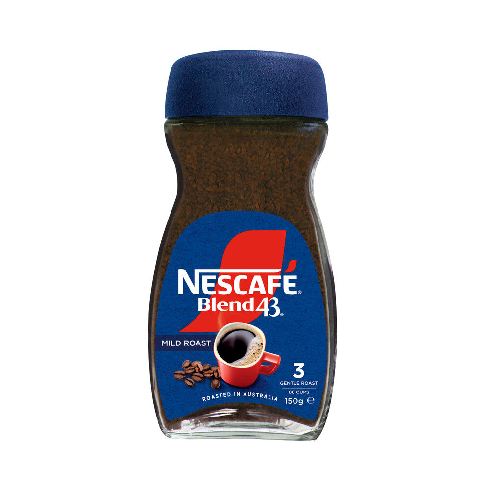 Nescafe Blend 43 Mild Roast Instant Coffee | 150g (Pack of 2)