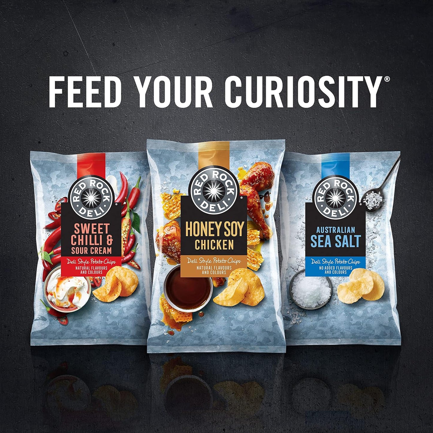Red Rock Deli Sweet Chilli and Sour Cream Potato Chips 165 g