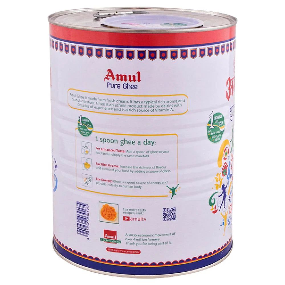 Amul Pure Ghee 5 L TIN