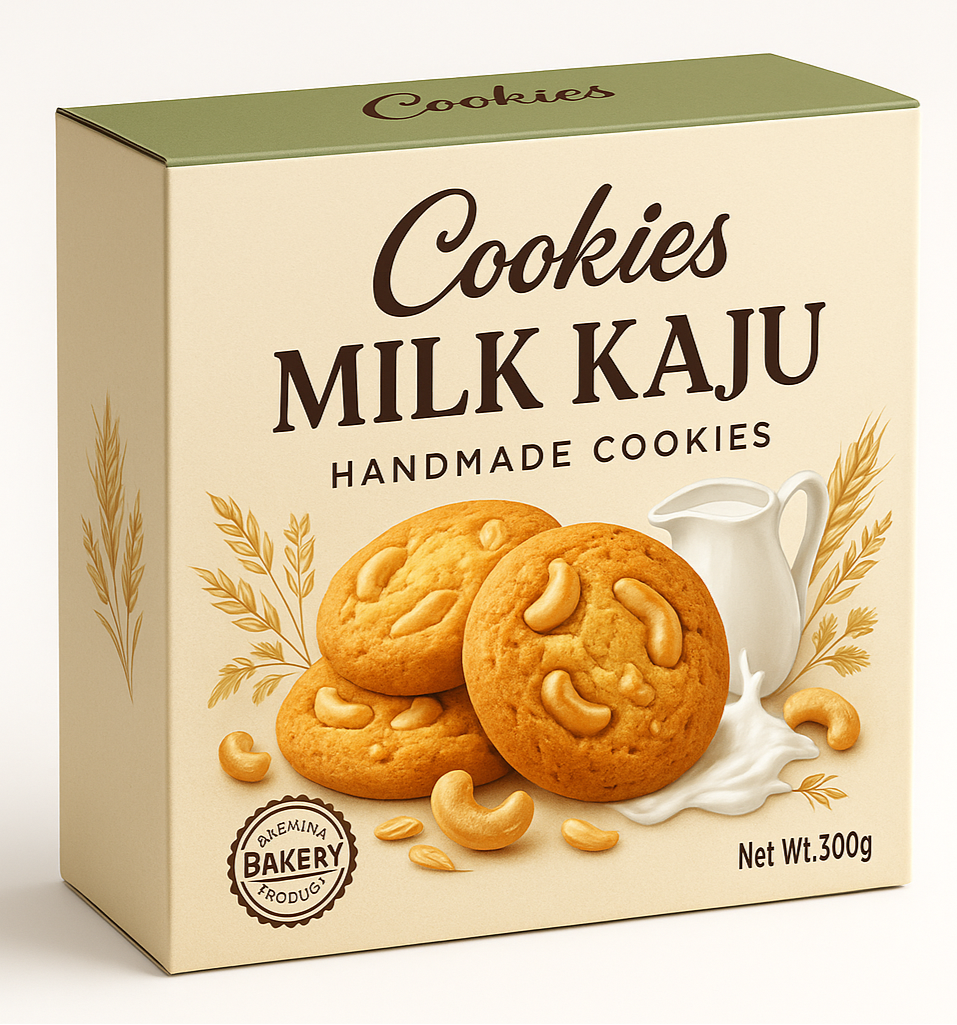 Cookies Milk Kaju 300g