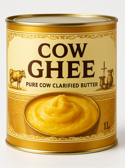 Cow Ghee 1L tin container