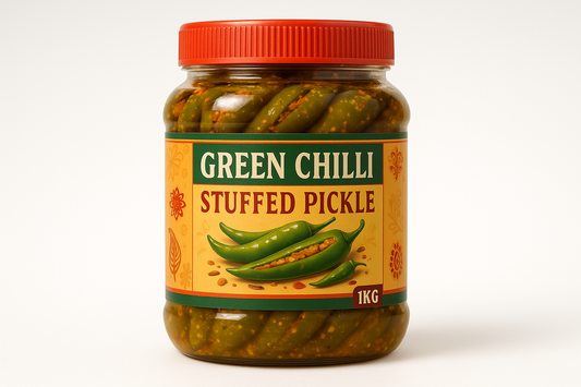 Green Chilli Stuffed Pickle 1kg