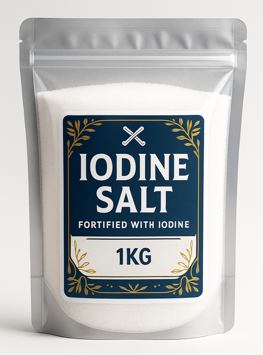 Iodine Salt 1kg in spices powder packaging