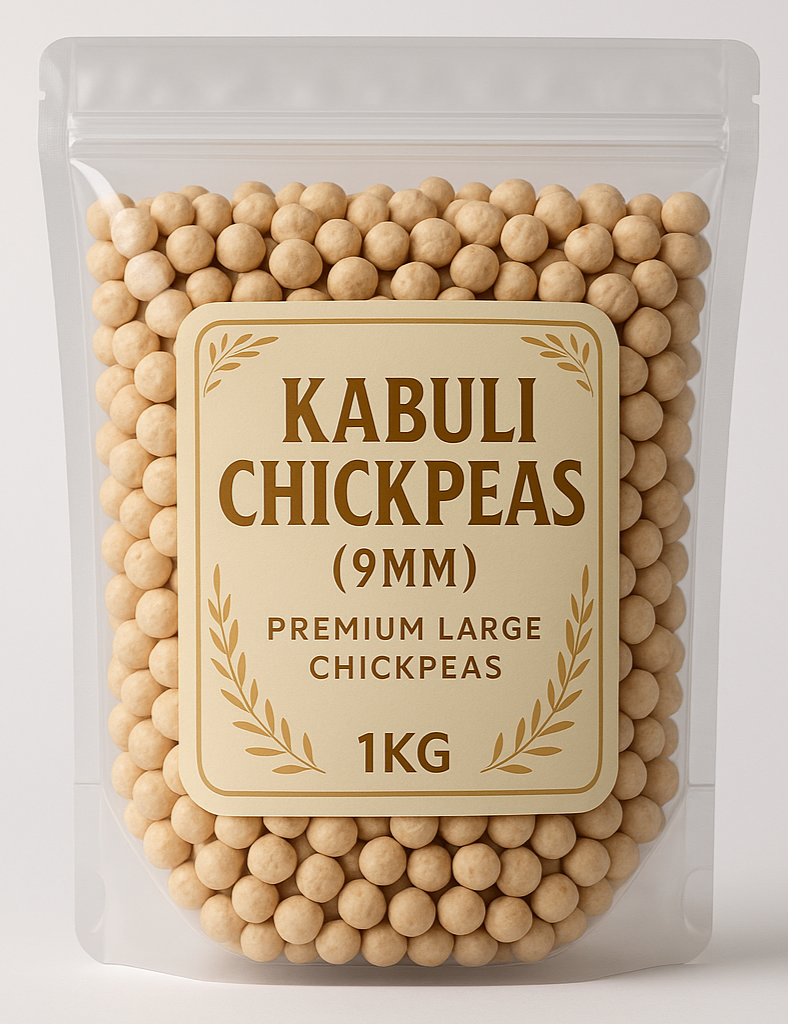 Kabuli Chickpeas (9MM) 1kg