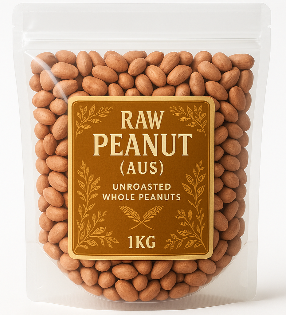 Raw Peanut 1kg (AUS) - Unroasted Whole Peanuts