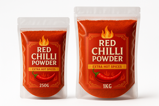 Red Chilli Powder 250g and 1kg pouches