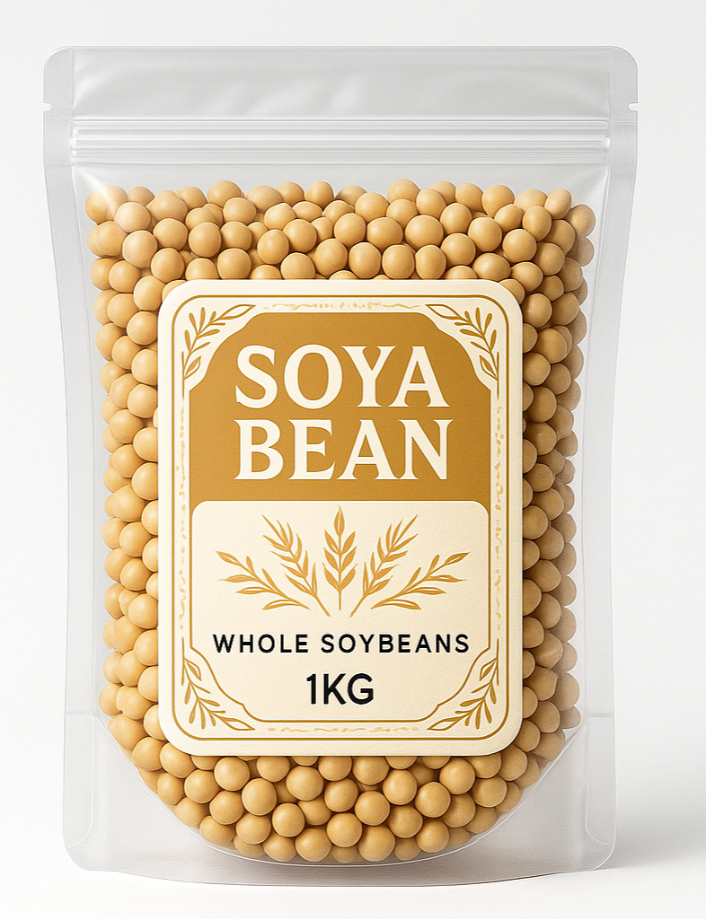 Soya Bean 1kg - Whole Soybeans
