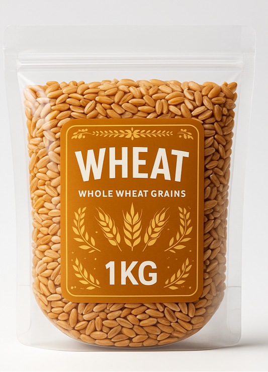 Wheat 1kg - Whole Wheat Grains