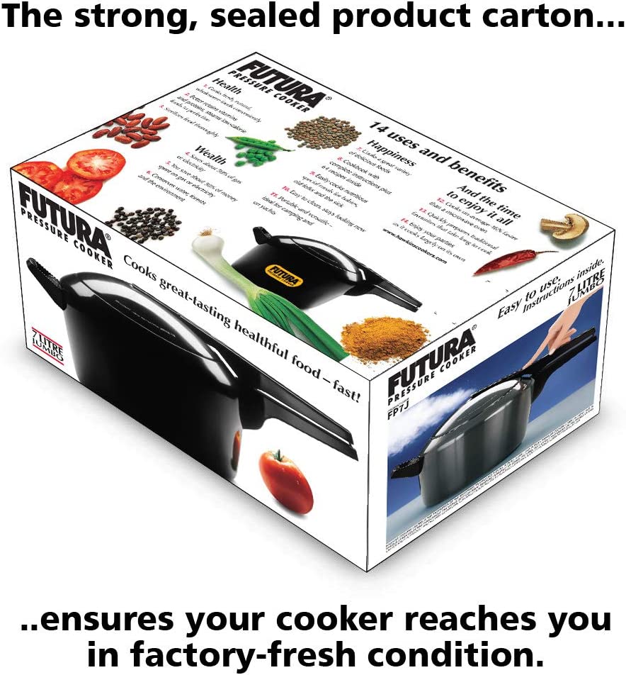 Hawkins Futura Pressure Cooker, 7 Litre Capacity