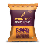 Cornitos nacho chips, cheese & herbs, 150g x 2 pack combo