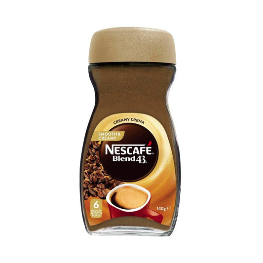 Nescafe Blend 43 Smooth & Creamy Instant Coffee | 140g (Pack of 2)