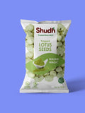 Shudh Makhana Popped Lotus Seeds Wasabi Magic Flavour (Pack of 12)