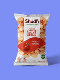 Shudh Makhana Popped Lotus Seeds Tangy Tomato Flavour (Pack of 12)