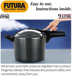 Hawkins Futura Pressure Cooker, 9 Litre Capacity