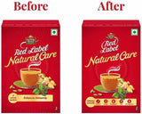 Brooke Bond Red Label -Natural Care Indian Tea (5 Ayurvedic Ingredients) 500g