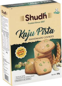 Shudh Kaju Pista Handmade Cookies 300g (Pack of 6)