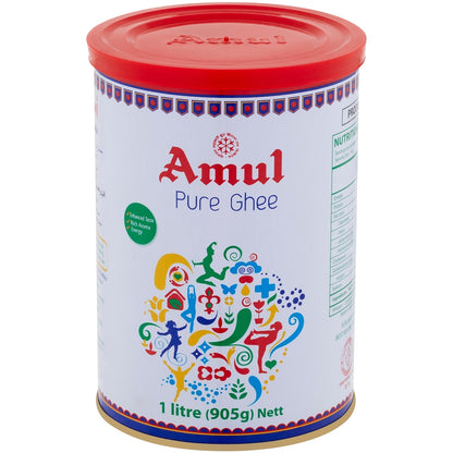 Amul Pure Ghee 1L TIN - Premium Quality