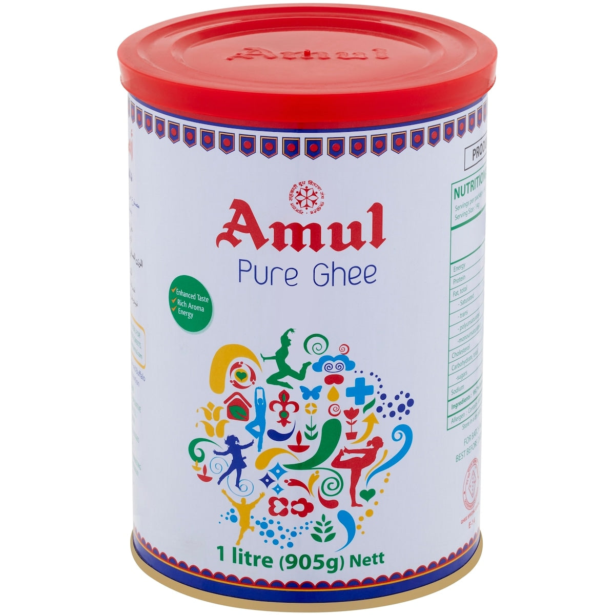 Amul Pure Ghee 1L TIN - Premium Quality