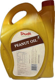 Shudh Cold Pressed Groundnut (Peanut) Oil, 5L