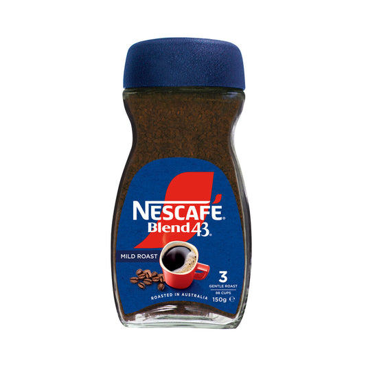 Nescafe Blend 43 Mild Roast Instant Coffee | 150g (Pack of 2)