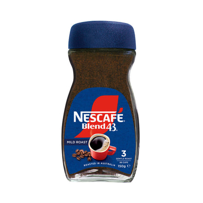 Nescafe Blend 43 Mild Roast Instant Coffee | 150g (Pack of 2)