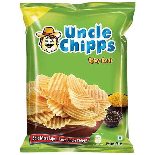 Uncle Chipps Spicy Treat Flavour Potato Chips