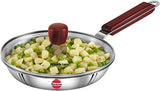 Hawkins - SSF22G Tri-ply Stainless Steel Frying Pan 22 cm with Glass Lid