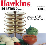 Hawkins 18 Idli Set for 6.5 Litre Pressure Cooker