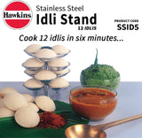 Hawkins Stainless Steel Idli Stand for 12 Idlis