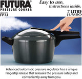 Hawkins Futura Pressure Cooker, 7 Litre Capacity