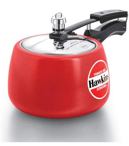 Hawkins Ceramic-Coated Hawkins Contura Pressure Cooker, , Tomato Red