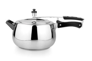 Madhu Flora Shape – Stainless Steel Pressure Cooker with Stainless Steel Lid- 5.0 Ltr.